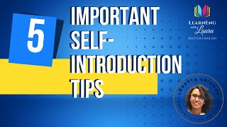 5 important tips for a powerful selfintroduction [upl. by Zetnauq]