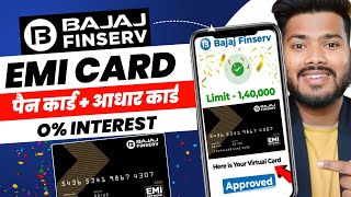 Bajaj finance card kaise banaye  Bajaj Finserv EMI Card  Bajaj Finance EMI Card kaise Banaye [upl. by Alial]