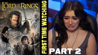 THE LORD OF THE RINGS  THE RETURN OF THE KING  MOVIE REACTION  PART 23 [upl. by Mcgregor]