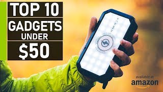 Top 10 Cool Tech amp Gadget Under 50 on Amazon [upl. by Alokin]