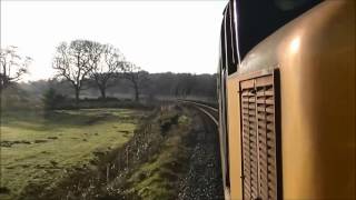 DRS 37403 Isle of Mull journey from BarrowinFurness to Carlisle 281216 [upl. by Levon]