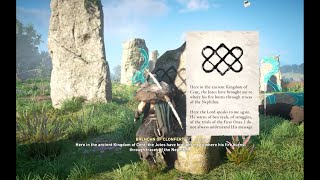 Assassins Creed Valhalla  Brendan Of Clonfert  Medeuuage Megaliths  Standing Stones Gameplay [upl. by Weatherley]