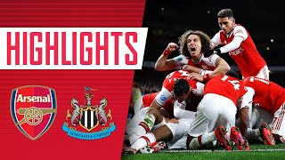 HIGHLIGHTS  Arsenal 40 Newcastle  Premier League  Feb 16 2020 [upl. by Aissat]