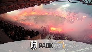 Η παρακάμερα του ΠΑΟΚ Vs Ολυμπιακος 10  PAOK TV [upl. by Dnamron214]