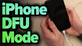 How To Put An iPhone In DFU Mode amp DFU Restore An iPhone 2023 [upl. by Jacquie1]