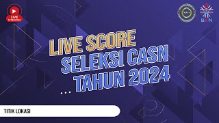 Live Score CPNS Kementerian Hukum amp HAM Tahun 2024 Titik Lokasi Universitas Islam Makassar [upl. by Anitac]