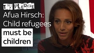 Afua Hirsch Child refugees must be children [upl. by Day]