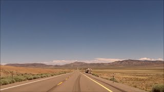 US 50 in Nevada quotThe Loneliest Road in Americaquot [upl. by Orme]