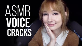 ASMR Voice Cracks Voice Breaking Raspy Whisper Weird Trigger Give It a Chance [upl. by Frum408]