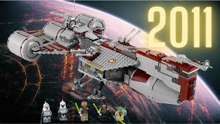 LEGO Star Wars 77904 NebulonB Frigate  LEGO Speed Build Review [upl. by Ahsiekin]