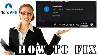 How to Fix Nordvpn quotPassword Authquot Verification Failed  EASY [upl. by Zelten]