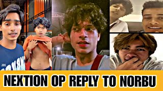 Nextion Op reply to norbu  India best dancer 4 Nextion Rohan Harsh [upl. by Ramedlav]