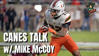 CANES TALK with Mike McCoy [upl. by Aremahs]