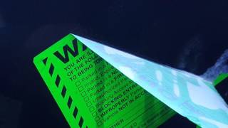 How to remove a towing sticker from your car [upl. by Allen687]