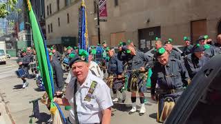 Emerald Societys NYPD 911 Bagpipe March [upl. by Anh67]