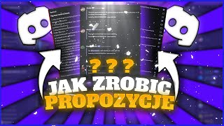 NAJLEPSZE PROPOZYCJE NA TWOIM SERWERZE DISCORD  JAK ZROBIĆ 66 [upl. by Sartin]