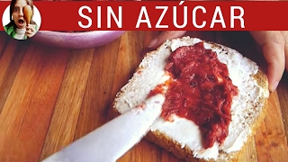 Mermelada SIN AZÚCAR de frutillas  Recetas aptas para diabéticos Paulina Cocina [upl. by Jt]