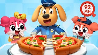 Sharing is Caring  Kids Learn How to Share  Good Habits  Police Cartoon  Sheriff Labrador [upl. by Olsewski]