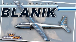 Blanik Glider  HobbyKing Product Video [upl. by Lledo642]