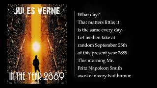 IN THE YEAR 2889 By Jules Verne and Michel Verne Audiobook full length [upl. by Ettezzus24]