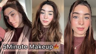 The quotNo Makeupquot Makeup Look ❤️ 5 minute Makeup [upl. by Anwat]