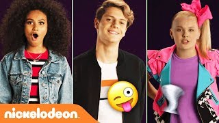 Halloween Tongue Twisters w Jace Norman JoJo Siwa amp More 🎃 Nick [upl. by Aniraad235]