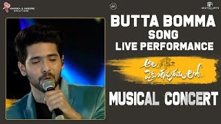 Butta Bomma Live Performance  Ala Vaikunthapurramuloo Musical Concert  Armaan Malik Thaman [upl. by Stannfield150]