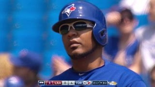 LAATOR Encarnacion singles to left to make it 40 [upl. by Downs]