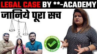 LEGAL CASE BY ACADEMY  AASHISH ARORA  ANKUSH LAMBA  NIMISHA BANSAL  ONLY TRUTH [upl. by Bunting482]