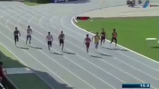 Lorenzo Patta  200m Campionati Italiani Individuali Allievi 2017 [upl. by Corabel]