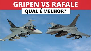 COMPARAÇÃO GRIPEN E VS RAFALE [upl. by Blinnie]