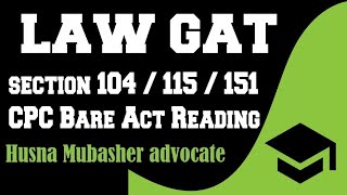 Law GAT SERIES most important Sections of Revision  Appealable Orders Inherent powers of courts [upl. by Gibbons]