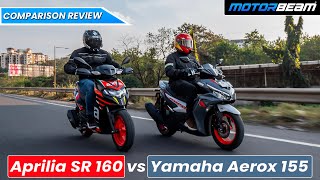 ADU FITUR VARIO 160 vs AEROX 155 HARGA MEPET Rp 30 JUTA MANA YANG LEBIH BAIK l Otomotif TV [upl. by Lleddaw225]