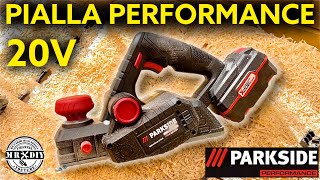 Pialla elettrica ricaricabile Parkside performance 20V Lidl PPHA 20Li A1 Test e recensione [upl. by Dloraj]