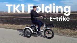 ERyders Review of Moomcool TK1 Folding Electric Tricycle [upl. by Nor414]