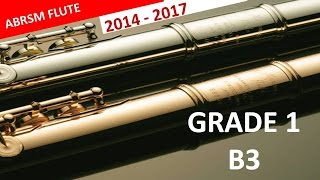 Flute ABRSM Grade 1 20142017 B3 Edelweiss [upl. by Ransell601]