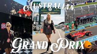 AUSTRALIAN GRAND PRIX a formula 1 vlog 🏎️✨ race day grid walk glamour on the grid amp more [upl. by Laet301]