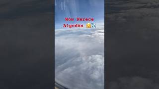 Nubes De Algodón alturas vlogs avion plane nube vacation shorts [upl. by Eilsel]