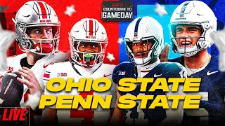 🚨 LIVE No4 Ohio St  No3 Penn St  Win or bust for Ryan Day  Countdown to GameDay [upl. by Limhaj]