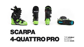 Scarpa 4Quattro PRO review  The Skialper Buyers Guide 2025 [upl. by Belva980]