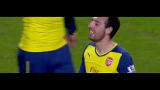 Santi Cazorla vs Manchester City  Short Version  18115 HD [upl. by Cassell189]