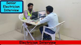 Senior Electrician Interview  Electrician Interview ITI  Electrical Interview Question amp Answer [upl. by Renba]