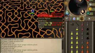 Jad Fight Cave with Chaotic Rapier melee only [upl. by Aicenat]