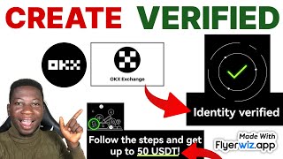 How to create a verified OKX account and claim 50 bonus  Step by step guide [upl. by Ycnaf]