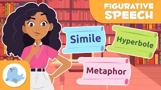 FIGURATIVE SPEECH for KIDS 🧾 Similes Metaphors and Hyperboles ✏️ Literature for Kids ✍️ Episode 1 [upl. by Caddaric680]