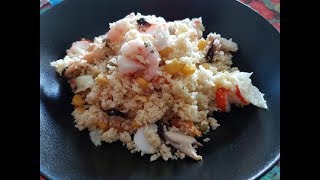 Ricetta semplice Cous Cous di pesce [upl. by Ettevol]