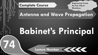 Babinets Principle in Antenna and Wave Propagation by Engineering Funda [upl. by Karylin287]