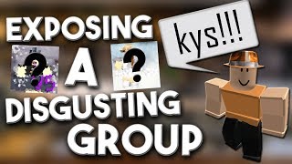 DISGUSTING CAFE GROUP EXPOSED ROBLOX [upl. by Skvorak]