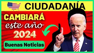 EL NUEVO EXAMEN DE CIUDADANÍA 2024 el examen de ciudadanía cambiará este año TODOS LOS CAMBIOS [upl. by Naeerb256]