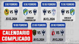 Calendario complicado de Rayados ¿A qué darle prioridad [upl. by Yekcim439]